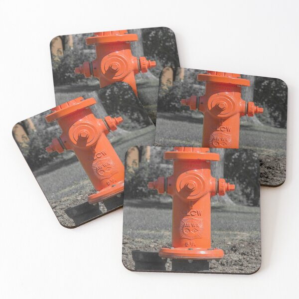 Item preview, Orange Clow Medallion Fire Hydrant designed and sold by Enzwell.