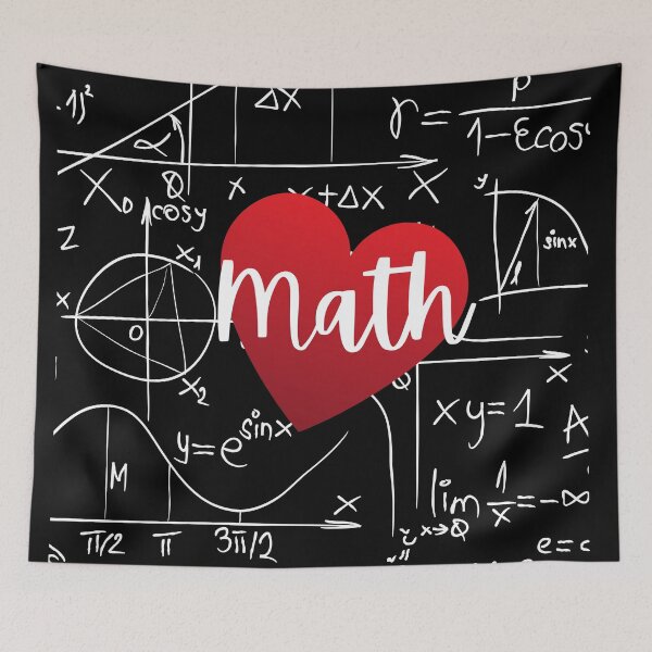 Item preview, I love math  designed and sold by OneTimeEngineer.
