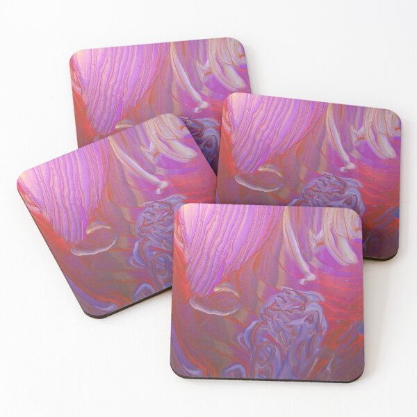 Item preview, Butterfly Wing acrylic abstract painting designed and sold by Color Splash Gallery.