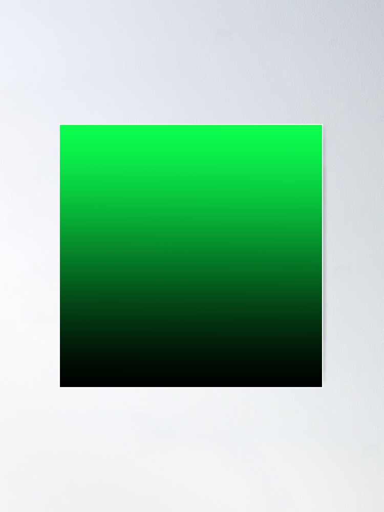 Neon Green and Black Gradient