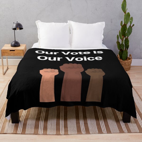 Item preview, Our Vote is Our Voice designed and sold by KammilDesigns.
