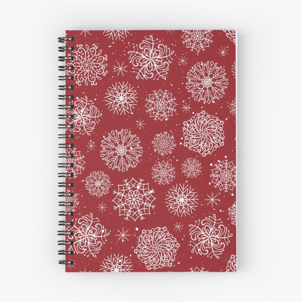 Item preview, Assorted Snowflakes On Red Background designed and sold by Maria Heyens.