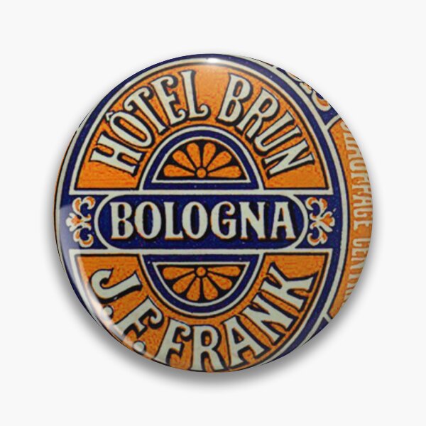 Item preview, Italy - Bologna - Brun - Vintage Luggage Label  designed and sold by imageresource.