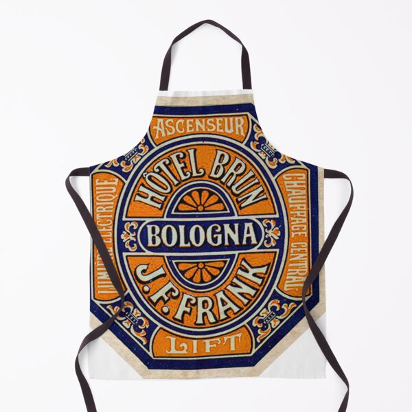 Item preview, Italy - Bologna - Brun - Vintage Luggage Label designed and sold by imageresource.