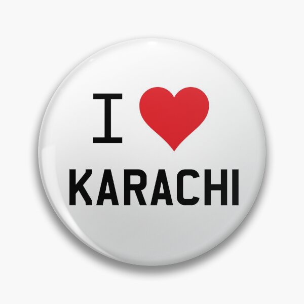 Item preview, I Love Karachi designed and sold by mugify.