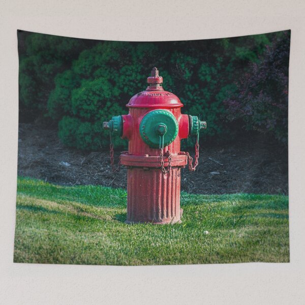 Item preview, Fluted TCIW Red Fire Hydrant designed and sold by Enzwell.