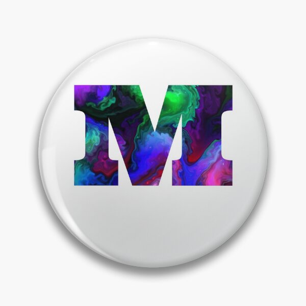 Item preview, Letter M - Cosmic Tie Dye  designed and sold by royrahul.
