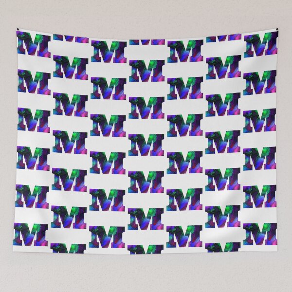 Item preview, Letter M - Cosmic Tie Dye  designed and sold by royrahul.