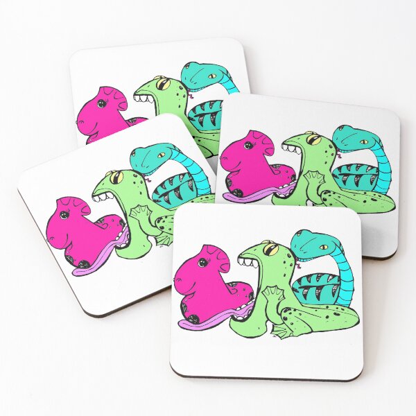 Item preview, Floatie, Toadie, Screamy, Snakey designed and sold by jenisforlove.
