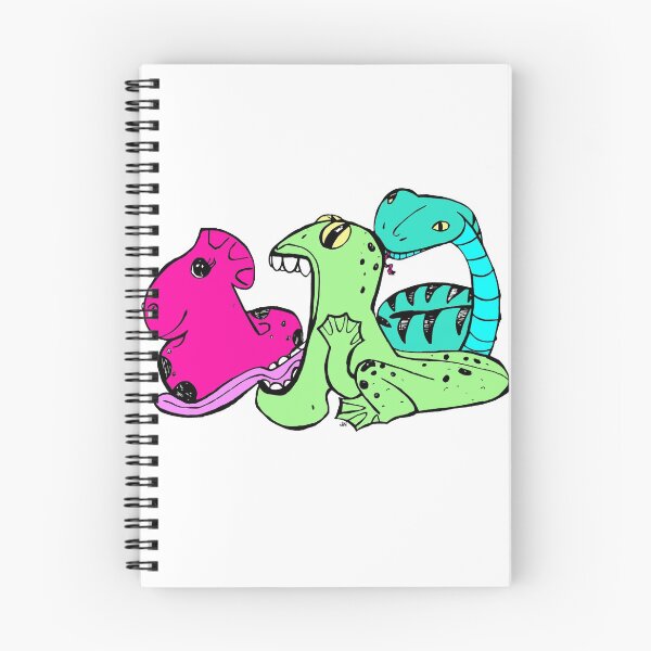 Item preview, Floatie, Toadie, Screamy, Snakey designed and sold by jenisforlove.