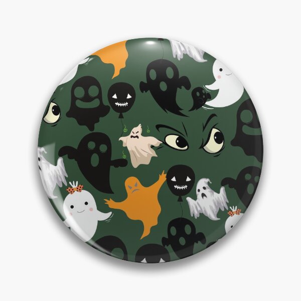 Aperçu de l'œuvre Motif mignon de fantôme effrayant d'Halloween! créée et vendue par NextShot.