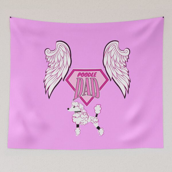 Item preview, Poodle Dad Angel Wings Cage  designed and sold by WildestSeasons.