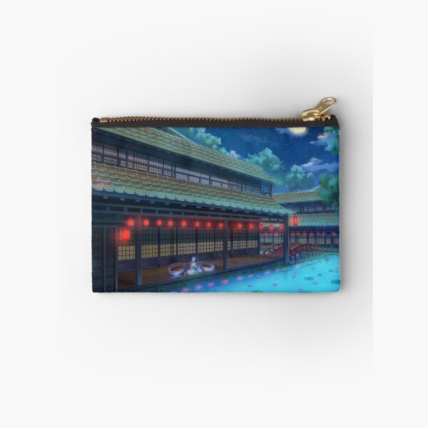 Item preview, Beautiful Japanese Fantasy House In Night designed and sold by Vector Scout Lab.