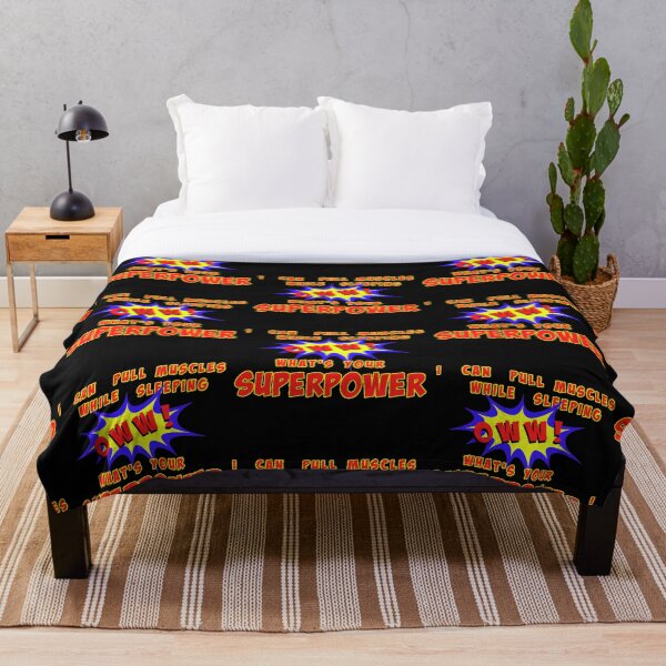 Item preview, I Can Pull Muscles in My Sleep What's Your Superpower designed and sold by Mindsofcreation.