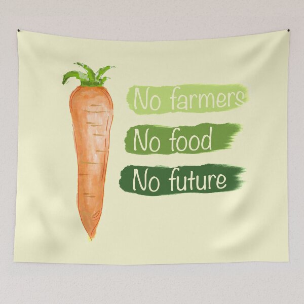 Item preview, no farmer no food no future designed and sold by Rodrigodesign.