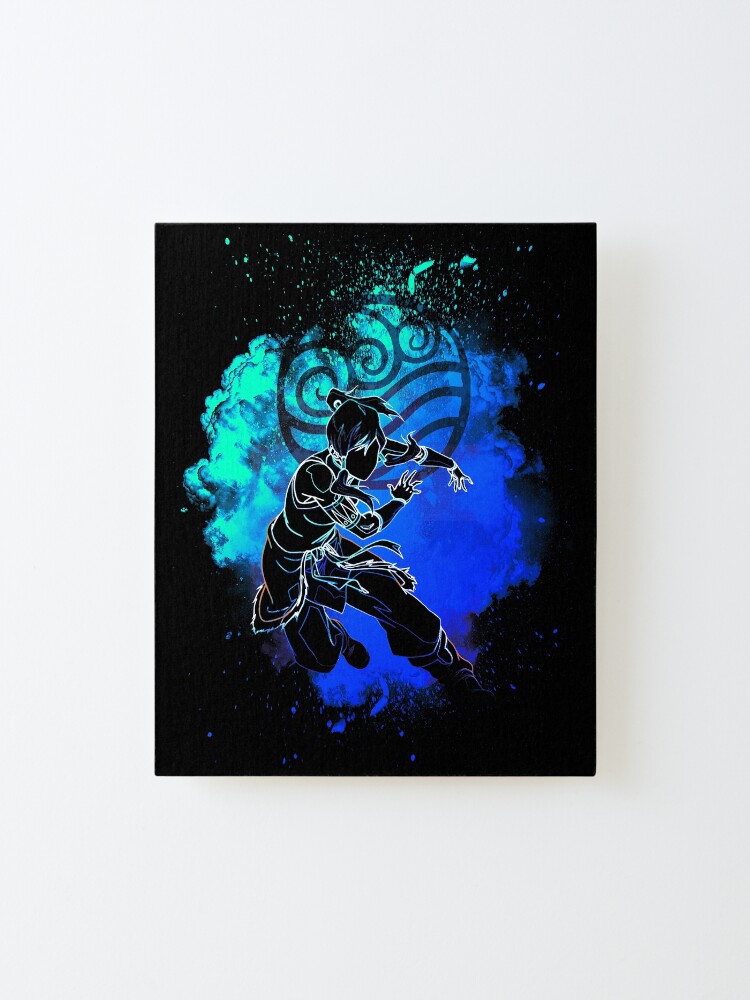Alternate view of Soul of the Waterbending Mounted Print