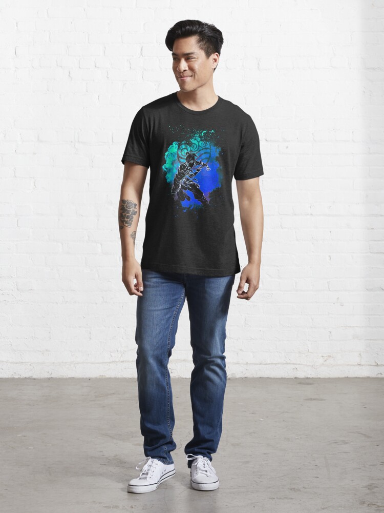 Thumbnail 5 of 7, Essential T-Shirt, Soul of the Waterbending designed and sold by Donnie Art.