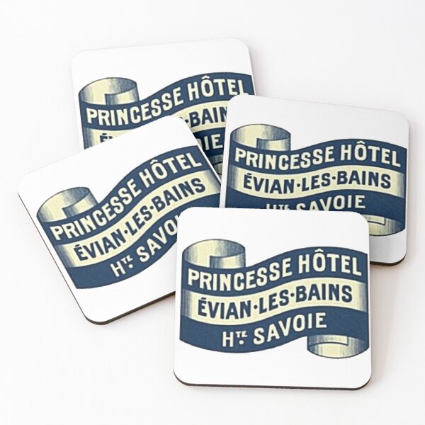 Item preview, France – Evian – Princesse – Vintage Luggage Label  designed and sold by imageresource.