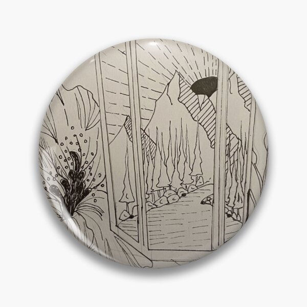 Item preview, Mountain and flower desgin designed and sold by courtneydainard.