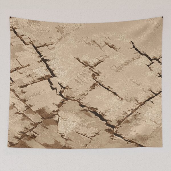 Item preview, Platinum gold cracked wall designed and sold by SulkaCreative.