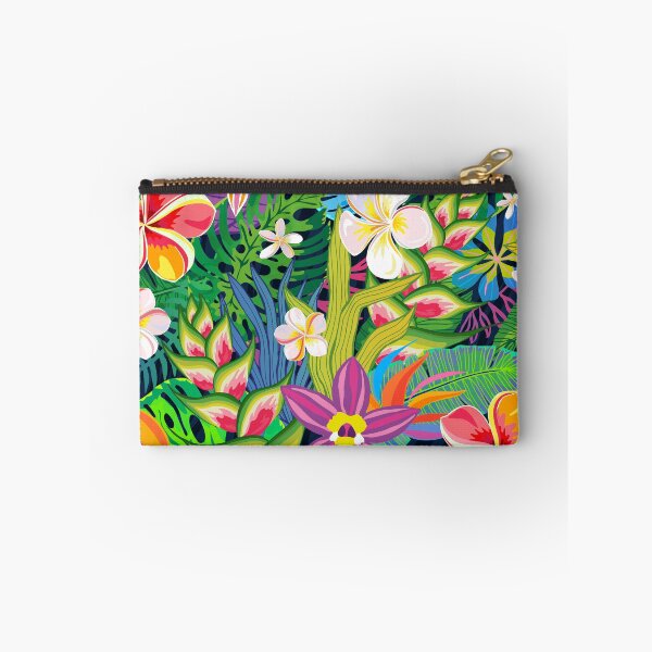 Item preview, Colorful Tropical Summer Flowers designed and sold by Vector Scout Lab.