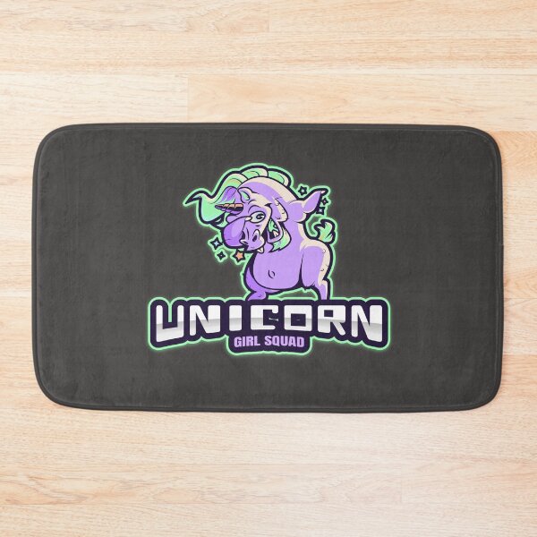 Item preview, Unicorn Girl Squad tribe glitter sparkle dab purple neon designed and sold by Joanna Durkin.