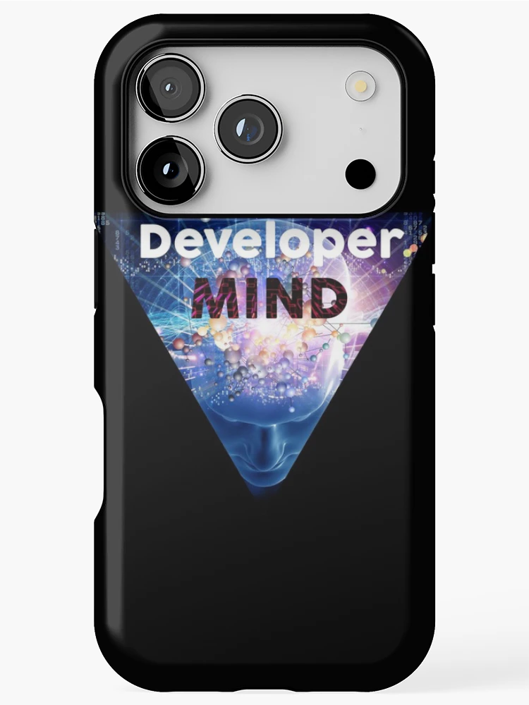 Thumbnail 1 of 4, iPhone Case, Developer mind - Software Developer - Full Stack Developer designed and sold by sweetlord.