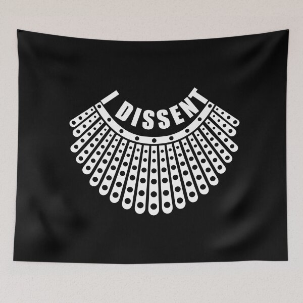 Item preview, Collar Dissent White designed and sold by REApparelCo.