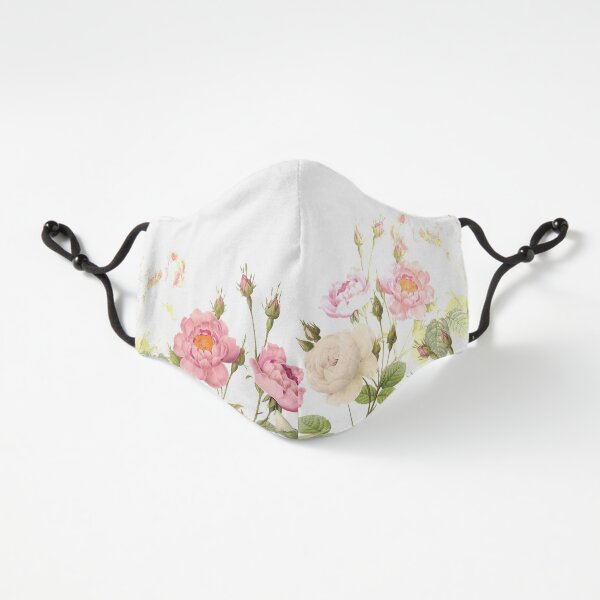Pierre Joseph Redouté - Most beautiful pink rose flower meadow Fitted 3-Layer
