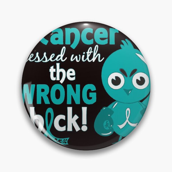Item preview, Cancer Messed with The Wrong Chick designed and sold by DogzLab.