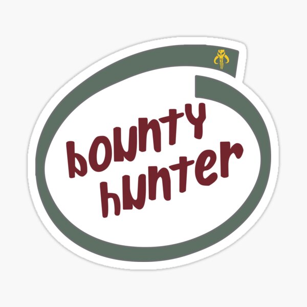 Vista previa del artículo con la obra «Boba Fett - Bounty Hunter Intel logo», diseñado y vendido por Shop Deebo.