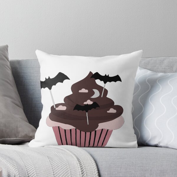 Item preview, Halloween Bat Cake, halloween pink bat cake, Funny Halloween gift ideas, Cute Pumpkins, Bat Sticks, Bons, Raven and Spider, Happy Halloween Gift, Halloween Cupcake  designed and sold by RedJazz.