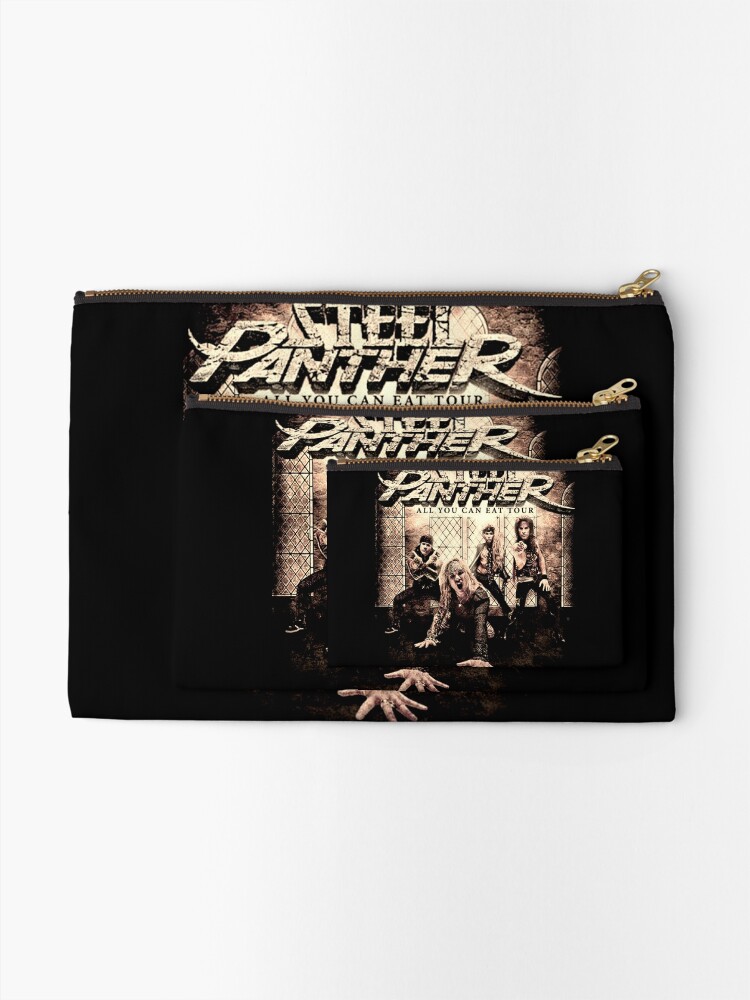 Alternate view of steel best album Zipper Pouch