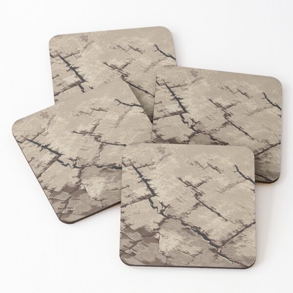 Item preview, Platinum cracked wall designed and sold by SulkaCreative.