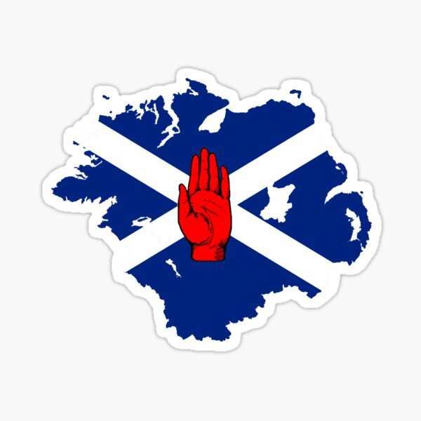 Ulster Cross Sticker