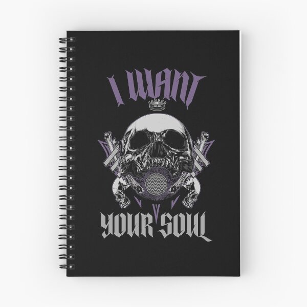 Item preview, Gothic Halloween Skull I Want Your Soul designed and sold by aronia.