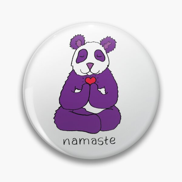 Item preview, Namaste Panda designed and sold by jenisforlove.