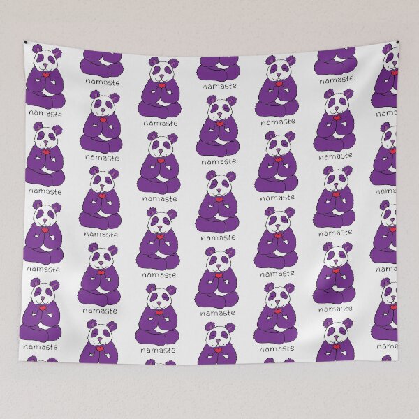 Item preview, Namaste Panda designed and sold by jenisforlove.
