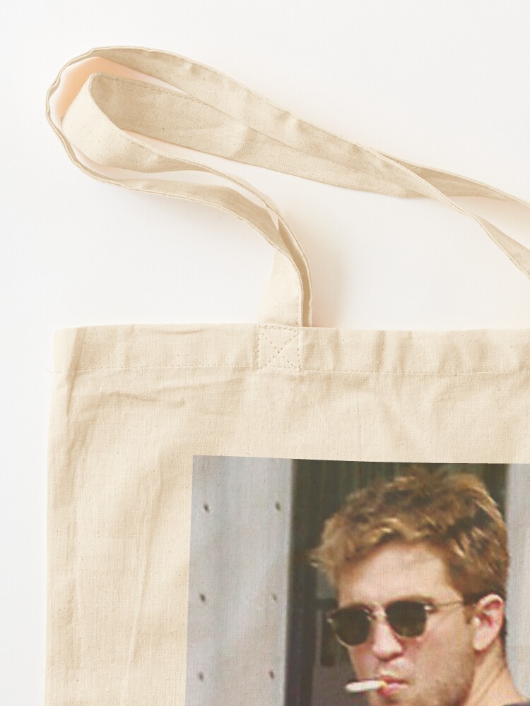 Man smoking and gambling Tote Bag