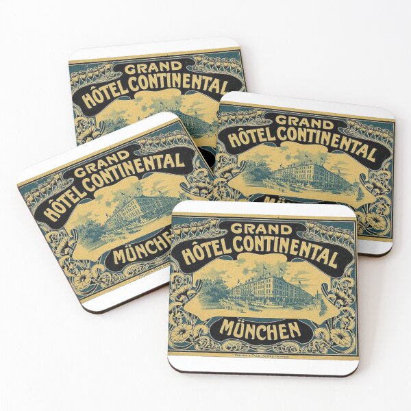 Item preview, Germany - Munchen - Continental - Vintage Luggage Label  designed and sold by imageresource.