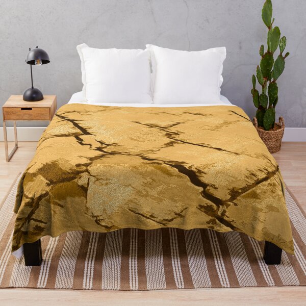 Item preview, Golden cracked wall designed and sold by SulkaCreative.