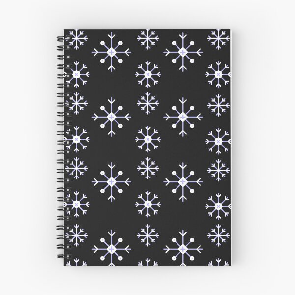Item preview, snowflakes black and white pattern  designed and sold by Delicarte.