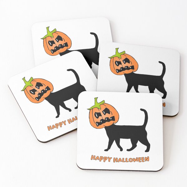 Item preview, Halloween cat designed and sold by Catcrea.