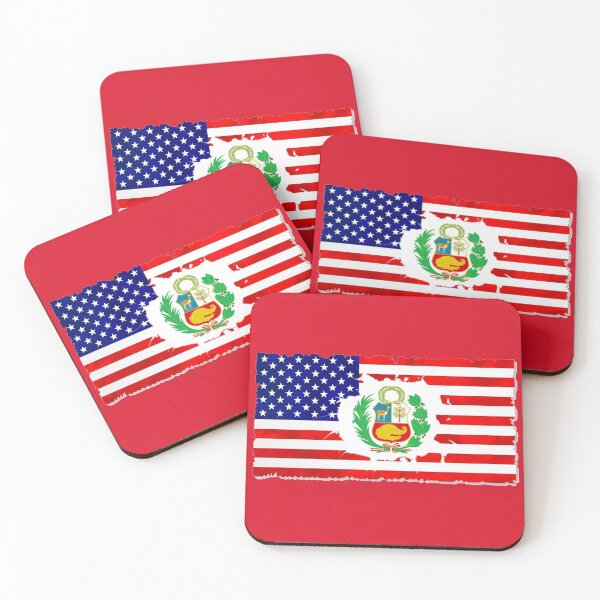 Item preview, Peruvian American Flag Combo designed and sold by CRHPOD20.