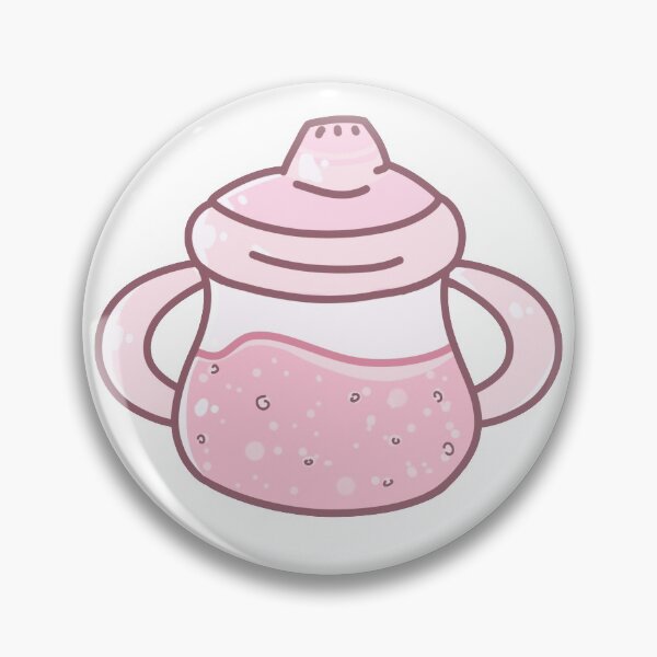 Item preview, Pink Sippy Cup designed and sold by lilbearspacis.