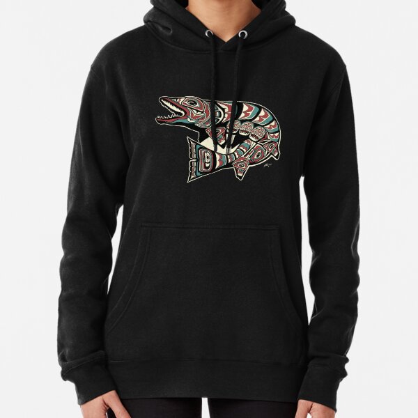 Alaskan Muskie Traditional Pullover Hoodie