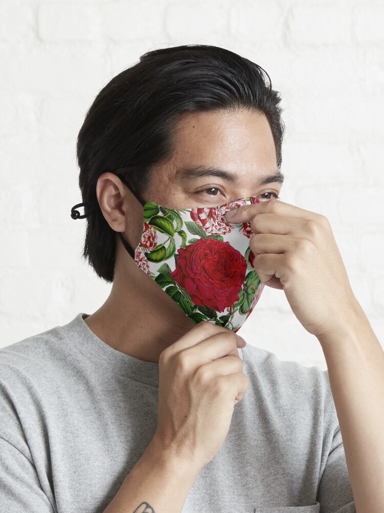 Alternate view of Summer Roses Mask