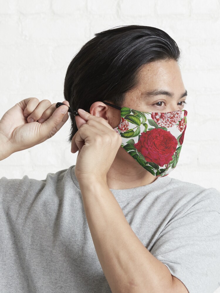 Alternate view of Summer Roses Mask