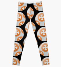 Simple BB8 Circle Design Leggings