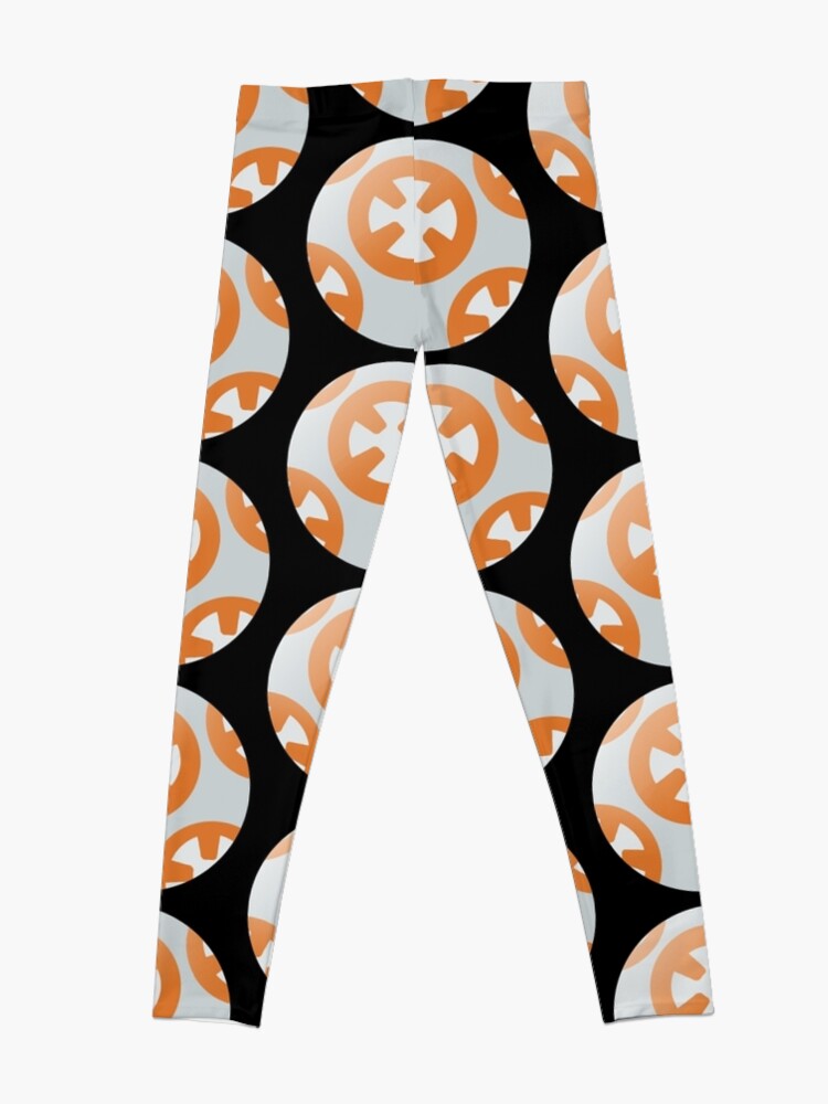 Simple Bb8 Circle Design Leggings By Bunny500 Redbubble